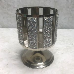 Bath & Body Works Rhinestone Pearl Candle Holder